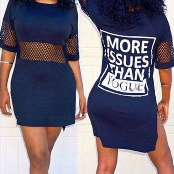 Mesh Bodycon Dress - Picture 2 of 2